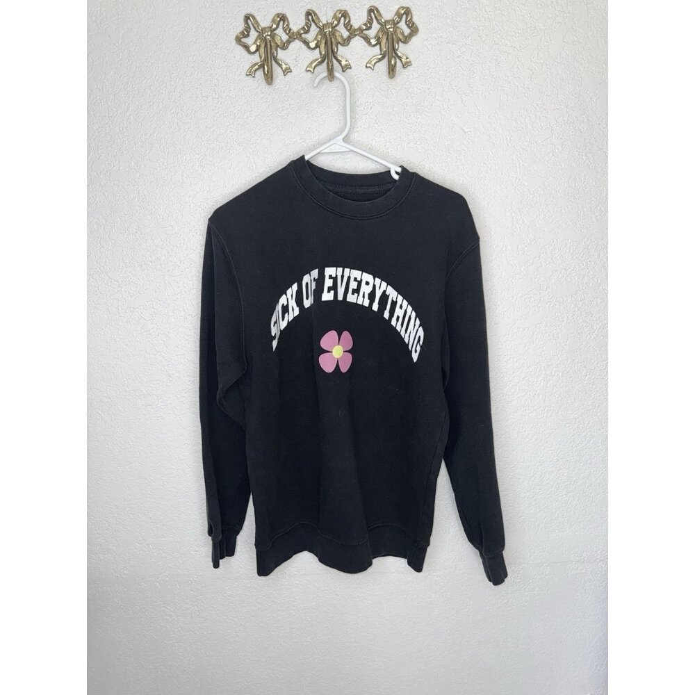 Jake Webber Merch Sick Of Everything Crew Neck Medium No Name Sweatshirt A1